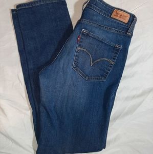 Levi Strauss Mid Rise Skinny Jeans